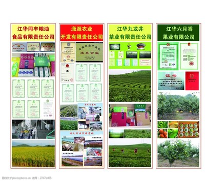 江華縣四大農業產業公司